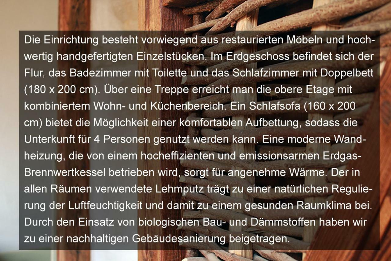 Ferienhaus -Kaisereinsde - In Lehmbauweise Parken Gratis Quedlinburg Exterior photo