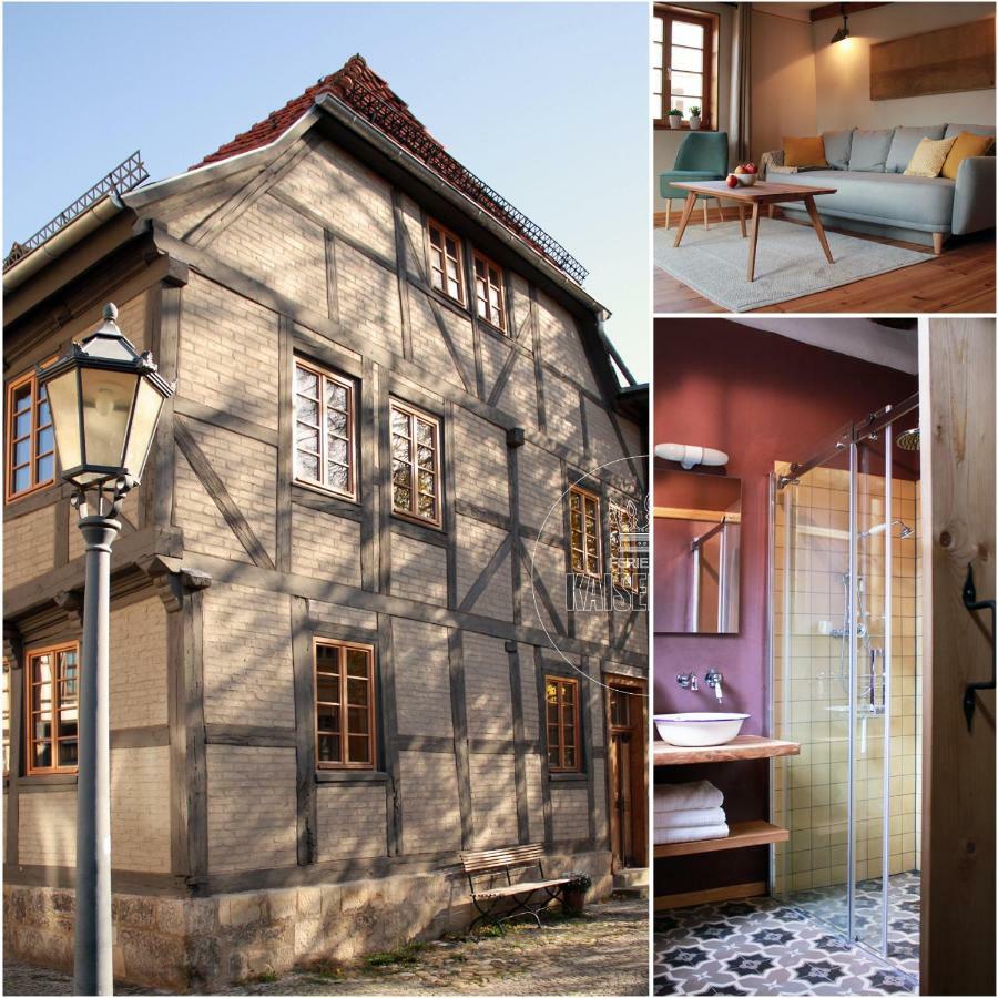 Ferienhaus -Kaisereinsde - In Lehmbauweise Parken Gratis Quedlinburg Exterior photo